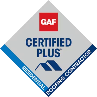 GAF Certified Plus Residential Roofing Contractor